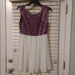 Eve Marie's Sequined Top Boutique Dress (Tags On)
